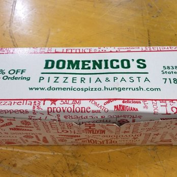 Domenico's Pizzeria - Great way to deliver a hot sandwich - Pizza Near Me - Staten Island, New York Domenico's Pizzeria - Great way to deliver a hot sandwich - Pizza Near Me - Staten Island, New York