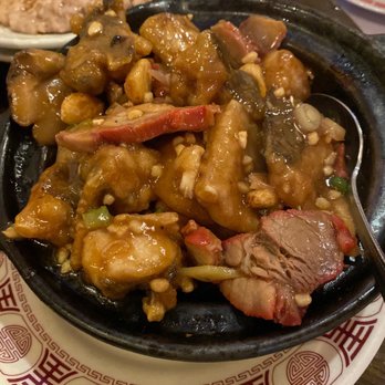 Silver House - Tofu, charsiu, fish, and mushroom clay pot - Chinese Near Me - San Mateo, California Silver House - Tofu, charsiu, fish, and mushroom clay pot - Chinese Near Me - San Mateo, California