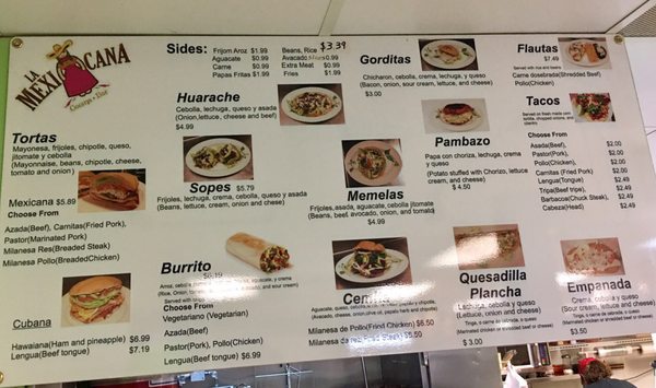 Menu photo 3 La Mexicana Peachtree City, GA