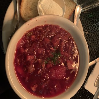 Veselka - Large Borscht - Ukrainian Near Me - New York, New York