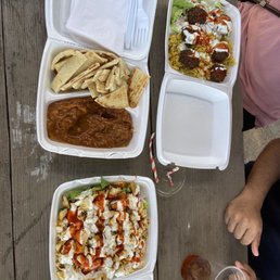 Falafel Over Rice