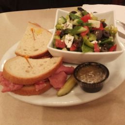 Montreal smoked meat sandwich