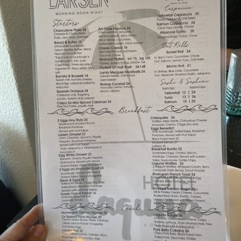 Larsen - Menu - Cocktail Bars Near Me - Laguna Beach, California Larsen - Menu - Cocktail Bars Near Me - Laguna Beach, California