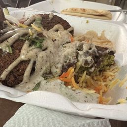 Falafel plate (with extra falafel) Falafel plate (with extra falafel)