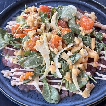 Row 34 - Seaport - Tuna carpaccio - New American Near Me - Boston, Massachusetts