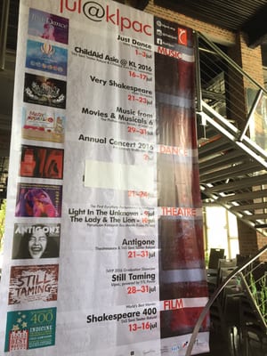 The Kuala Lumpur Performing Arts Centre (KLPAC) by null