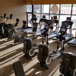 Anytime Fitness - Life Fitness equipment with easy to use controls and Direct TV on cardio!
