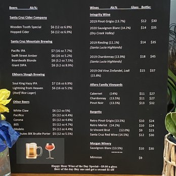 California Coffee - They serve beer and wine, too! - Coffee & Tea Near Me - Aptos, California