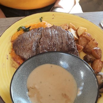 Chez Roberte - Steak de boeuf sauce poivre - French Near Me - La Tremblade, 17