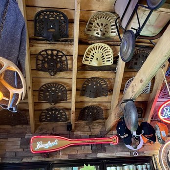 Bucknuckles Bar & Grill - Indoor decor. More tractor seats! - Bars Near Me - Alma, Wisconsin