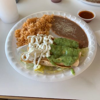 El Tacazo - Yes!!!! Flauta plate. My fav. - Mexican Near Me - Phoenix, Arizona