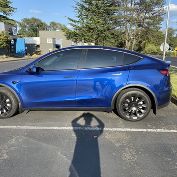 Diamond Window Tinting - Model Y - Car Window Tinting Near Me - Tukwila, Washington