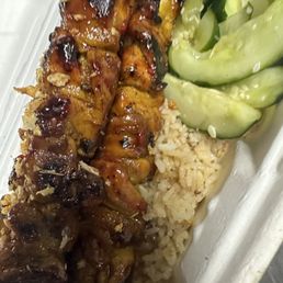 Chicken BBQ Rice Bowl