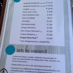 Eetcafe Point Final