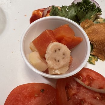 Canary Grill - "Fruit cup" with tomato-like melon? - New American Near Me - Berkeley Springs, West Virginia
