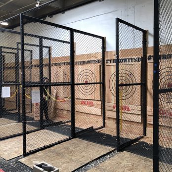 Throw It! - Good for small groups to large. - Axe Throwing Near Me - San Diego, California Throw It! - Good for small groups to large. - Axe Throwing Near Me - San Diego, California