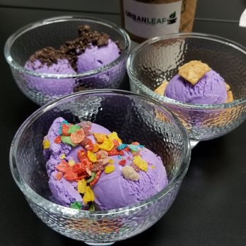Urban Leaf Cafe - Ube Ice Cream - Desserts Near Me - Nutley, New Jersey