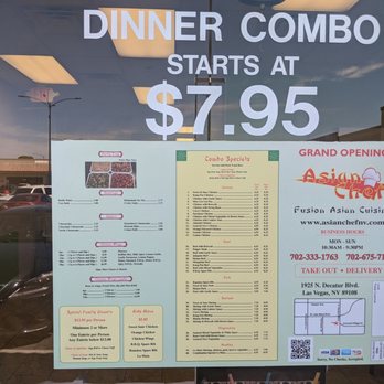 Asian chef - Menu - Chinese Near Me - Las Vegas, Nevada Asian chef - Menu - Chinese Near Me - Las Vegas, Nevada