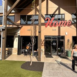 Entrance to live music
