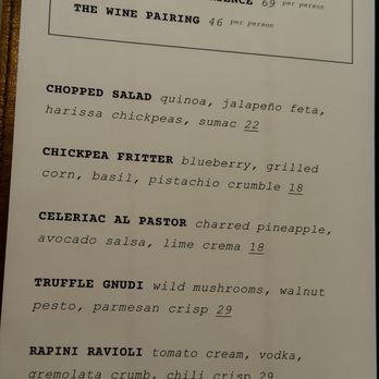 Rasa - Menu - Canadian (New) Near Me - Toronto, Ontario