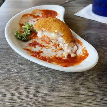 Montecatini Restaurant - A new way to cook "Arancini" - Italian Near Me - Miami, Florida