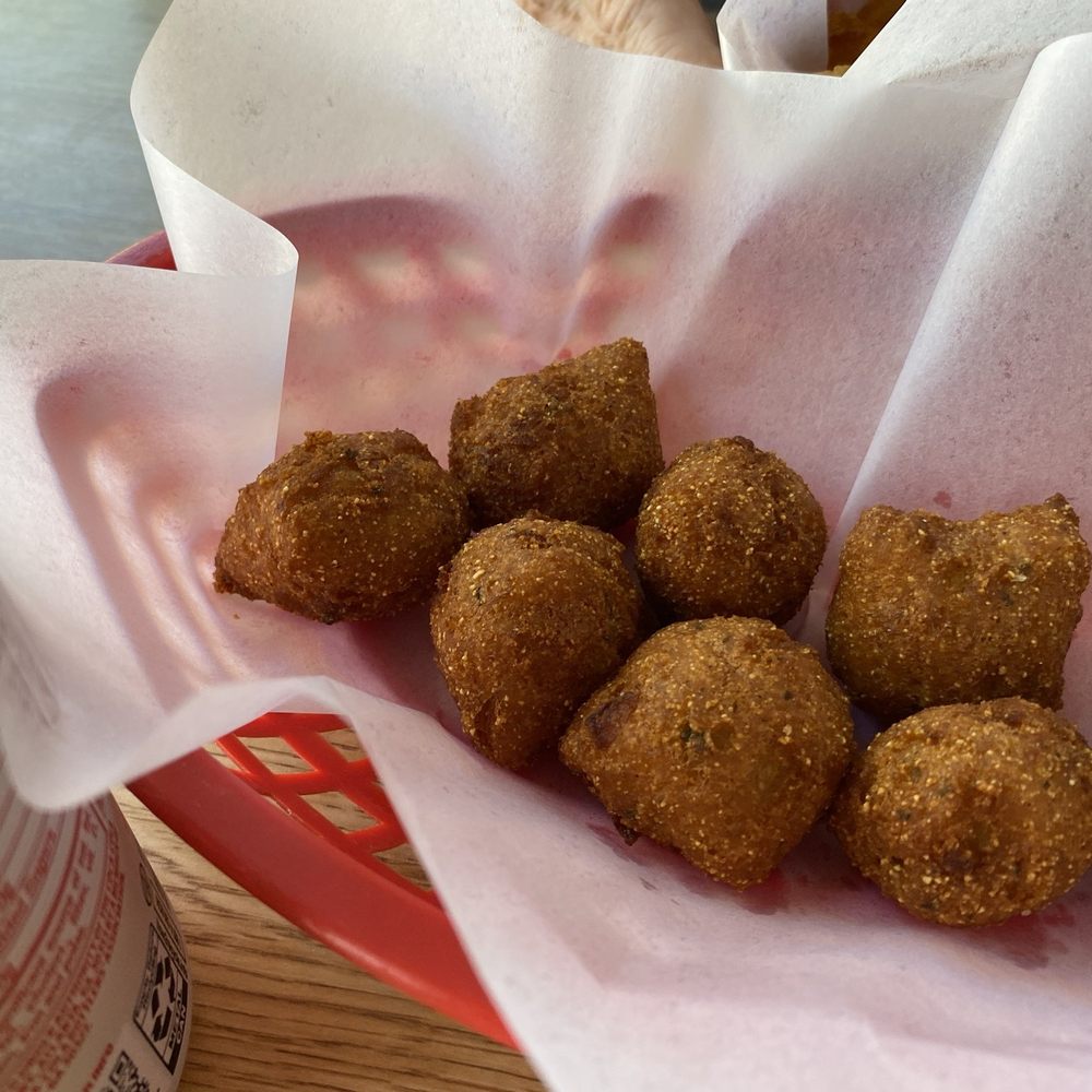 Tugboat Fish & Chips - Hush puppies - Seafood Near Me - Vacaville, California Tugboat Fish & Chips - Hush puppies - Seafood Near Me - Vacaville, California