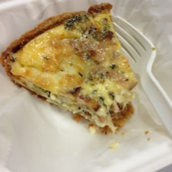 Proof Bakery - Ham & Broccoli Quiche - Coffee & Tea Near Me - Los Angeles, California
