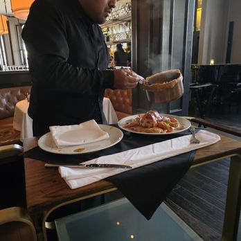 Bourbon Steak - Lobster Pot Pie Table side service - Steakhouses Near Me - Glendale, California