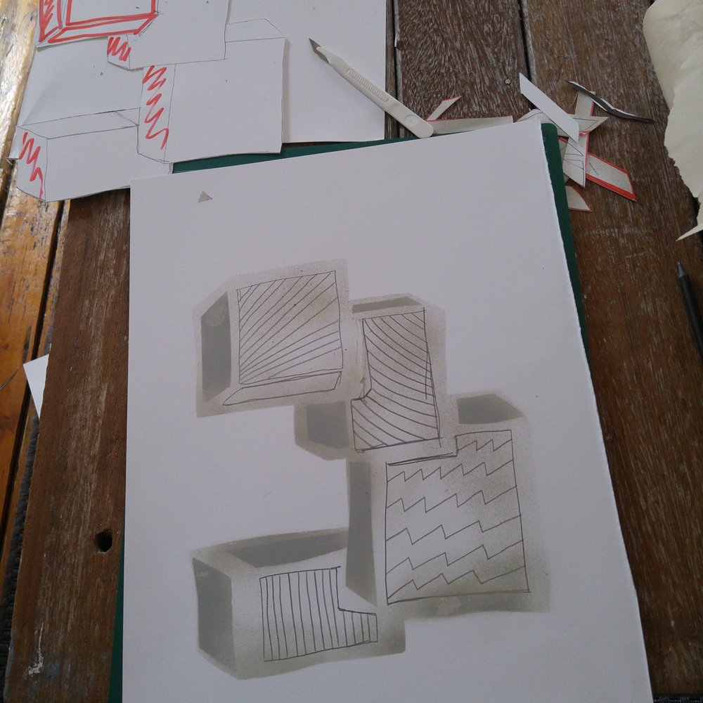 Blick Studios - A layer of 3D stencil - Shared Office Spaces Near Me - Belfast, BFS