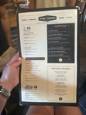 Menu photo 1 Park Tavern Delray Beach, FL Menu photo 1 Park Tavern Delray Beach, FL