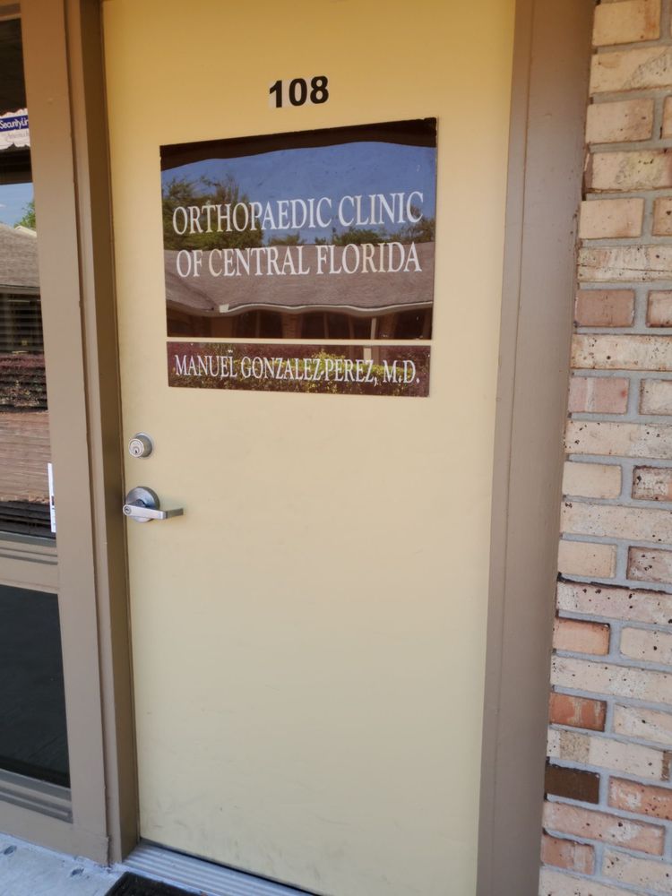 ORTHOPAEDIC CLINIC OF CENTRAL FLORIDA Updated September 2024 631 Palm Springs Dr, Altamonte