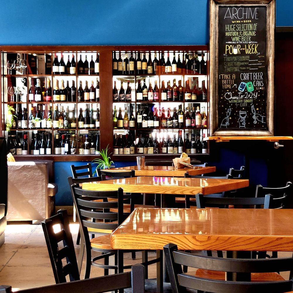 The Fix Falafel - The Wine bar at the opposite end of the open dining area. - Falafel Near Me - Reno, Nevada The Fix Falafel - The Wine bar at the opposite end of the open dining area. - Falafel Near Me - Reno, Nevada