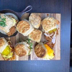 Harlem Biscuit Company - Behind the scenes of our UberEats photo shoot this week. Doesn't our Biscuit Buffet look pretty?