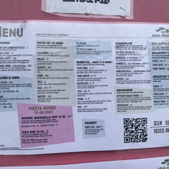 Agua Verde Cafe - Menu - Mexican Near Me - Seattle, Washington Agua Verde Cafe - Menu - Mexican Near Me - Seattle, Washington