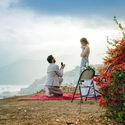 Palisades Bluffs Park - SHE SAID YES!!