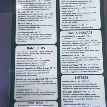 Inheritance Juicery - Food menu - Juice Bars & Smoothies Near Me - Tulsa, Oklahoma