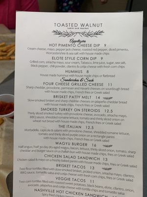 Menu photo 4 Toasted Walnut Table and Market Celina, TX Menu photo 4 Toasted Walnut Table and Market Celina, TX