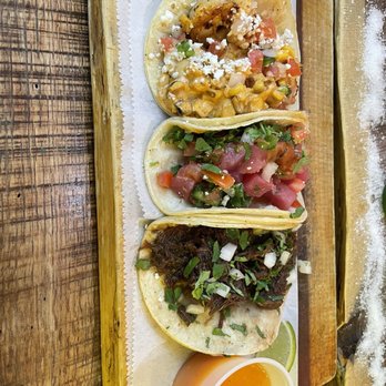 Baja Cantina - FF Taco Flight (3) - Mexican Near Me - The Woodlands, Texas