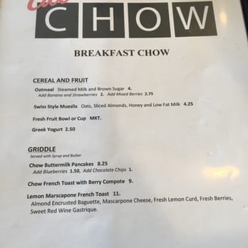 Eat Chow - Menu - Breakfast & Brunch Near Me - Costa Mesa, California Eat Chow - Menu - Breakfast & Brunch Near Me - Costa Mesa, California