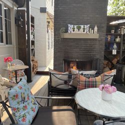 Outside