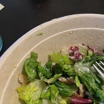 Acre Pizza - Not very big, but still gross and threw the salad away after this. - Pizza Near Me - Sebastopol, California