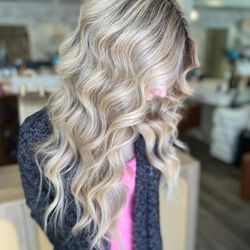 Muse + Mane Hair Studio - Full highlights and 2 rows of 22" hair extensions