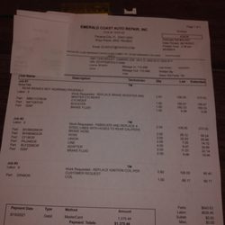 Emerald Coast Fleet Services - View from here crazy bills