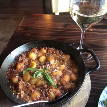 Tony & Luigi’s - Gnocchi Bolognese w/ Pinot Grigio Veneto - Italian Near Me - Merrick, New York Tony & Luigi’s - Gnocchi Bolognese w/ Pinot Grigio Veneto - Italian Near Me - Merrick, New York