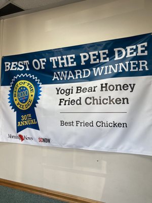 Yogi Bear Honey Fried Chicken by null