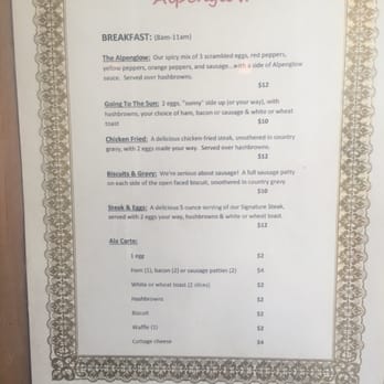 Alpenglow Restaurant - Diners Near Me - East Glacier Park, Montana