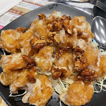 Mama Lu's Dumpling House - 59. Walnut Shrimp (TikTok: @justandyvu) - Dim Sum Near Me - Tustin, California