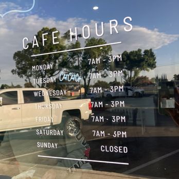 Chit Chat Cafe - Hours 9/2025 - Coffee & Tea Near Me - Manteca, California