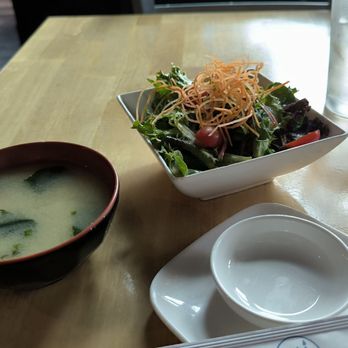 Kai Sushi - Miso soup and salad - Sushi Bars Near Me - Chicago, Illinois Kai Sushi - Miso soup and salad - Sushi Bars Near Me - Chicago, Illinois
