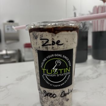 Tustin Power Station - Oreo Cheesecake Protein Shake - Juice Bars & Smoothies Near Me - Tustin, California Tustin Power Station - Oreo Cheesecake Protein Shake - Juice Bars & Smoothies Near Me - Tustin, California